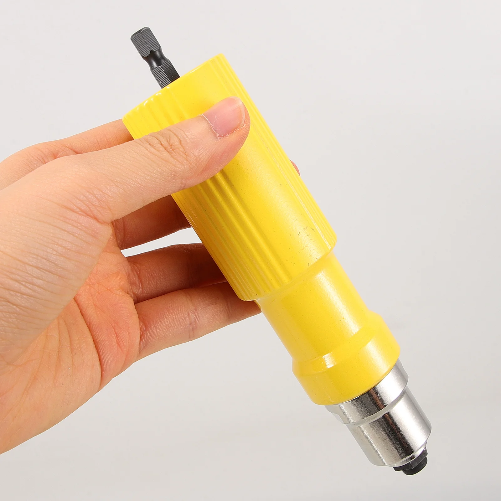 Alat Tangan Riveter Adaptor Rivet untuk Bor Tanpa Kabel Set Alat Riveter Listrik Konstruksi Kokoh Tugas Riveting yang Efisien