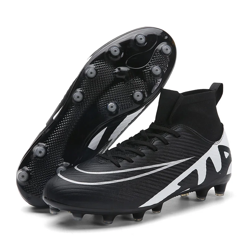 

2025 Football Shoes New Men Soccer Shoes Grass Professional Training Football Shoes Society Cleats Football Field Boots Fast Ind