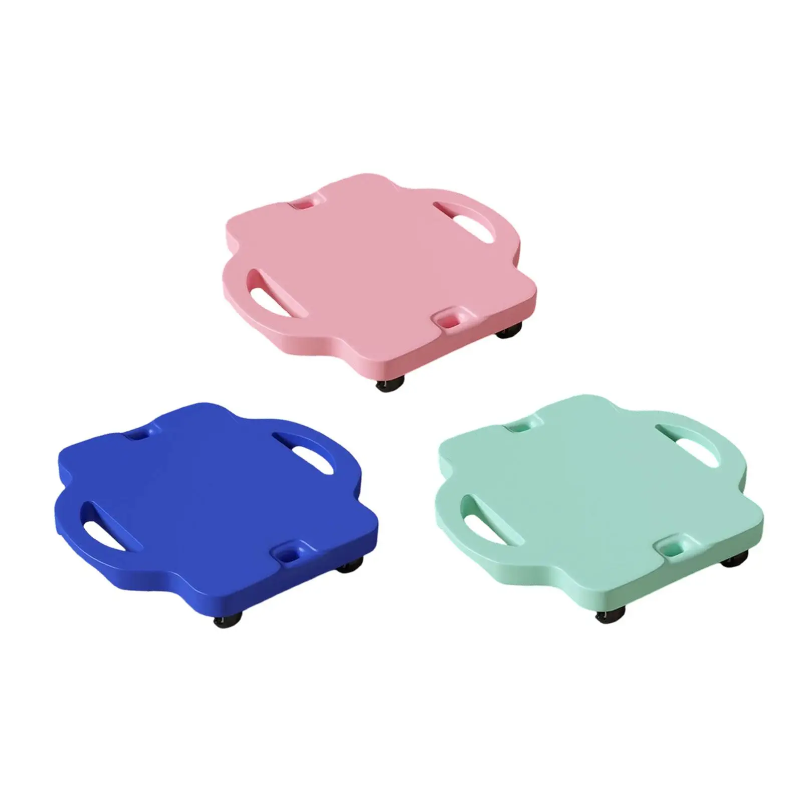 Floor Sitting Sports Board with Casters Fine Motor Skills Exercise Development Sensory Training Equipment for Park Homeschool