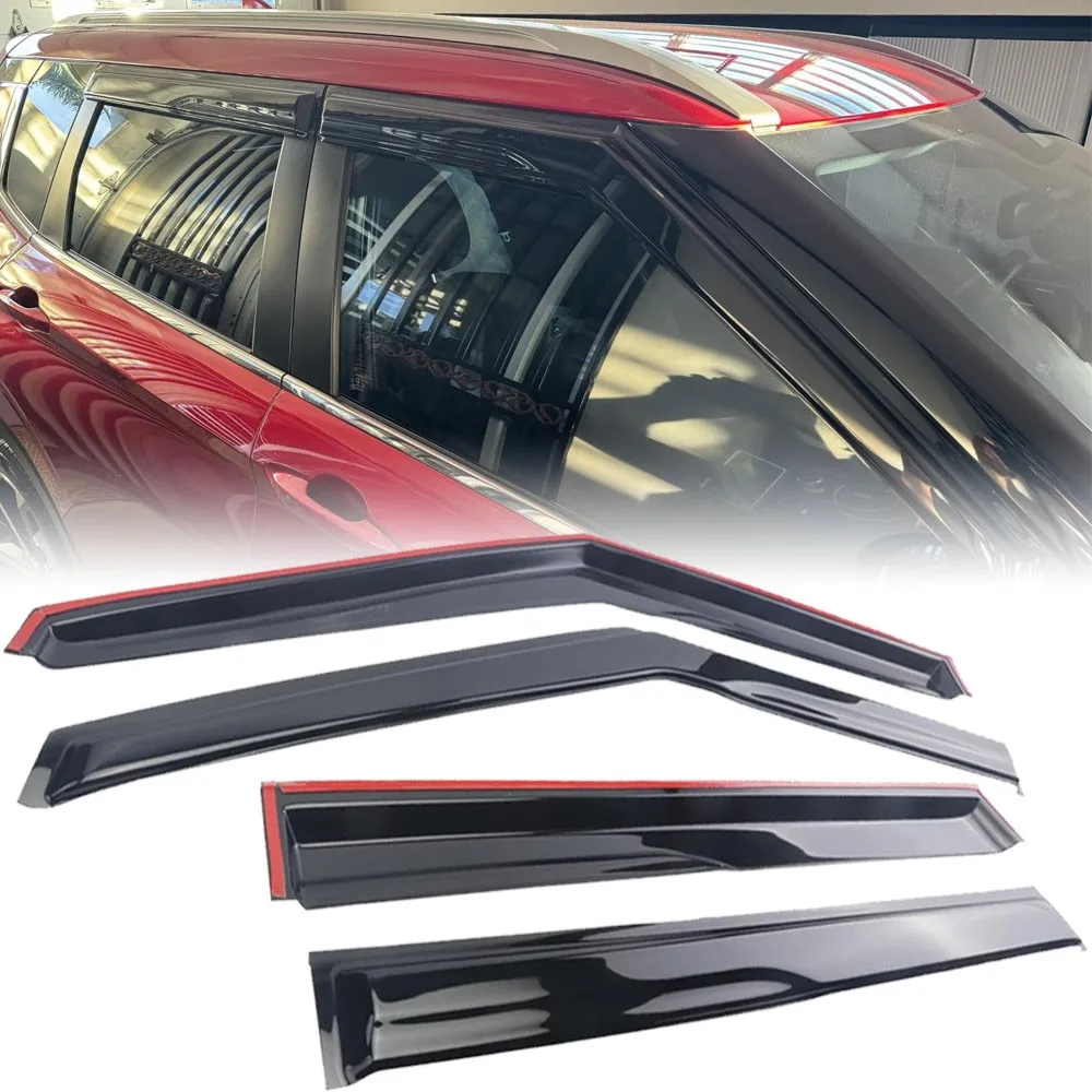 

For 2022-2024 Mitsubishi Outlander JDM Mugen Style Window Visor Vent Rain Guards