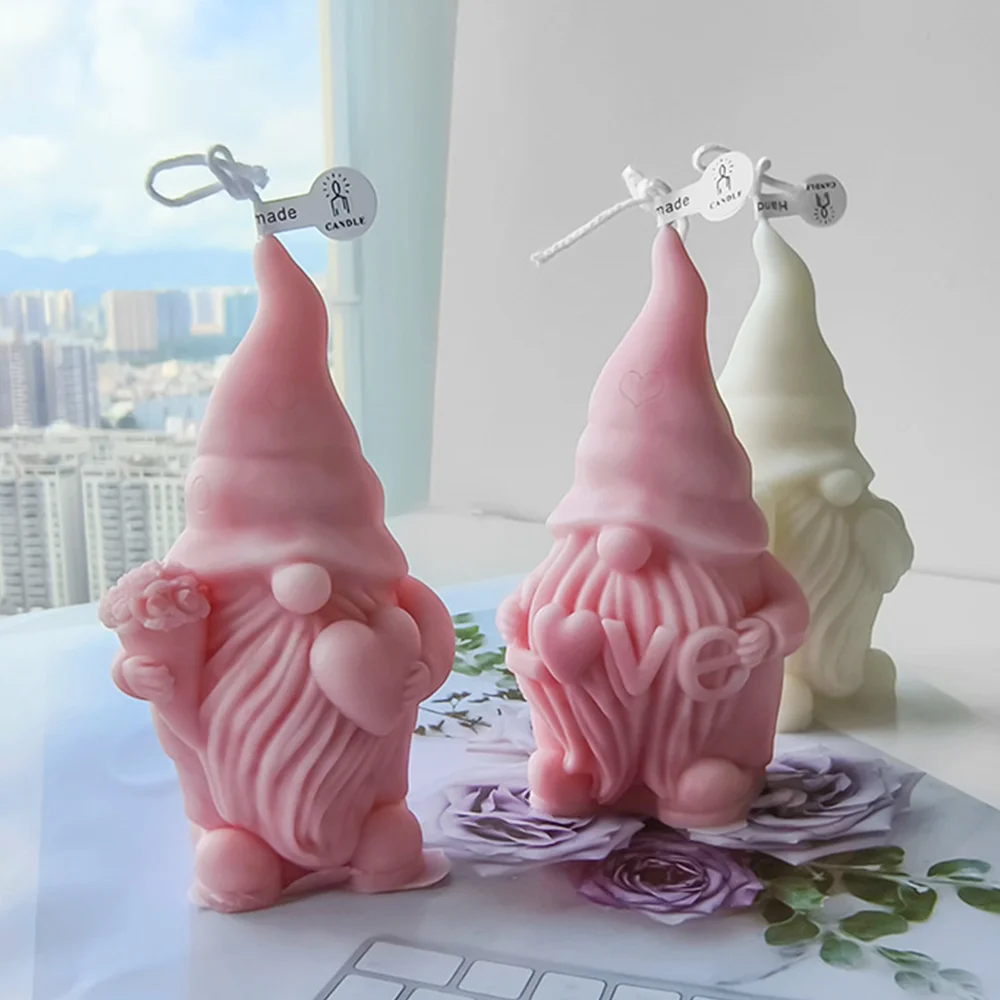 1Pc Christmas Dwarf Scented Ca - Home Fragrance Vanilla Scented Candle 评论和价格