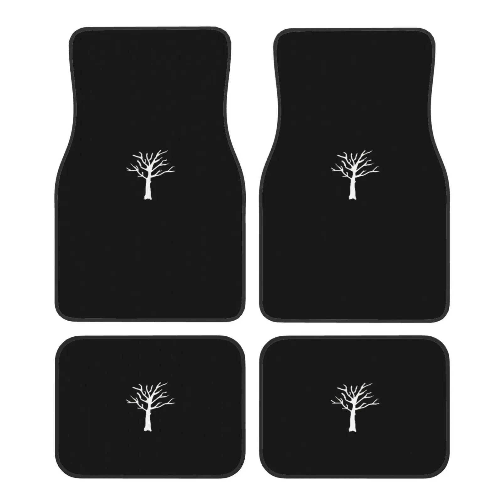 

--4pcs--[JDM Print - Trunk Pattern]--Car Floor Mats--Crystal Velvet Car Mats--Suitable For Any Vehicle