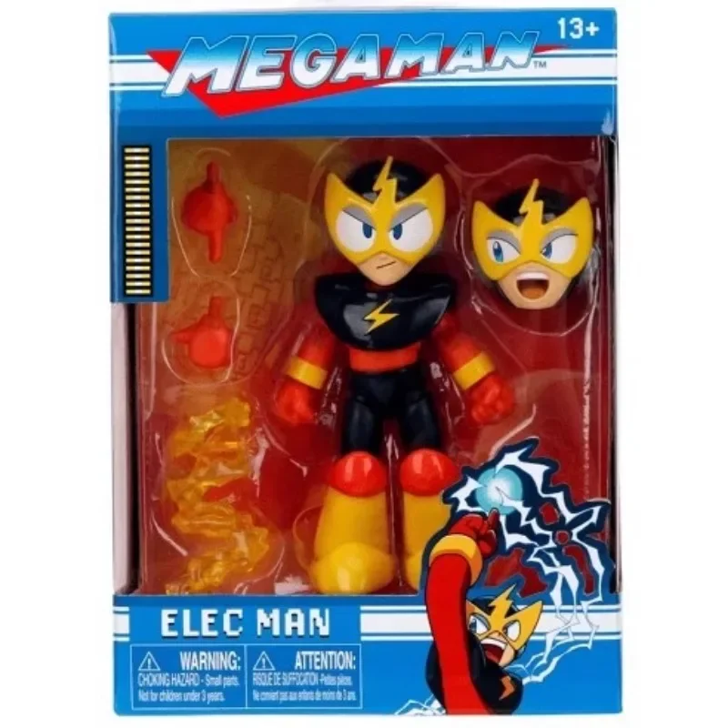 Em estoque jada brinquedos mega homem gelo fogo corte elec man hiper figura de ação brinquedo colecionável presente