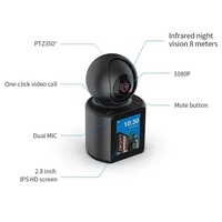 2MP 1080P 2.8Inch IPS Screen  One Key Video Call IP Camera AI Humanoid Detection Wireless PTZ For Elder Video Phone CCTV Monitor