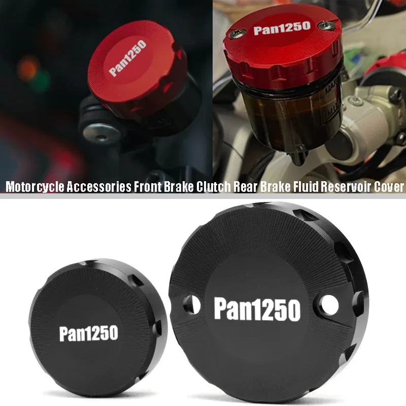Motorcycle For Harley Pan America Adventure ADV 1250 1250S Special RA1250 PAN1250 CNC Front Rear Brake Fluid Reservoir Cover