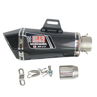 Universal 36-51mm Motorcycle Exhaust With Dbkiller Stickers Or Laser Logo Muffler For Z900 GSXR1000 SV650 R6 R3 ZX6R ZX10 MT07