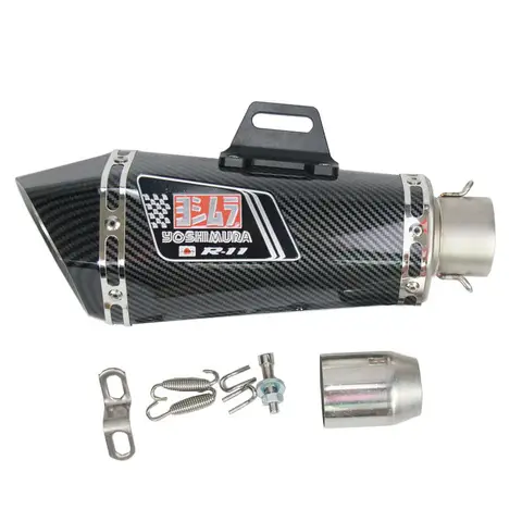 범용 오토바이 배기, Dbkiller 스티커 또는 레이저 로고 머플러 포함, 36-51mm, Z900 GSXR1000 SV650 R6 R3 ZX6R ZX10 MT07
