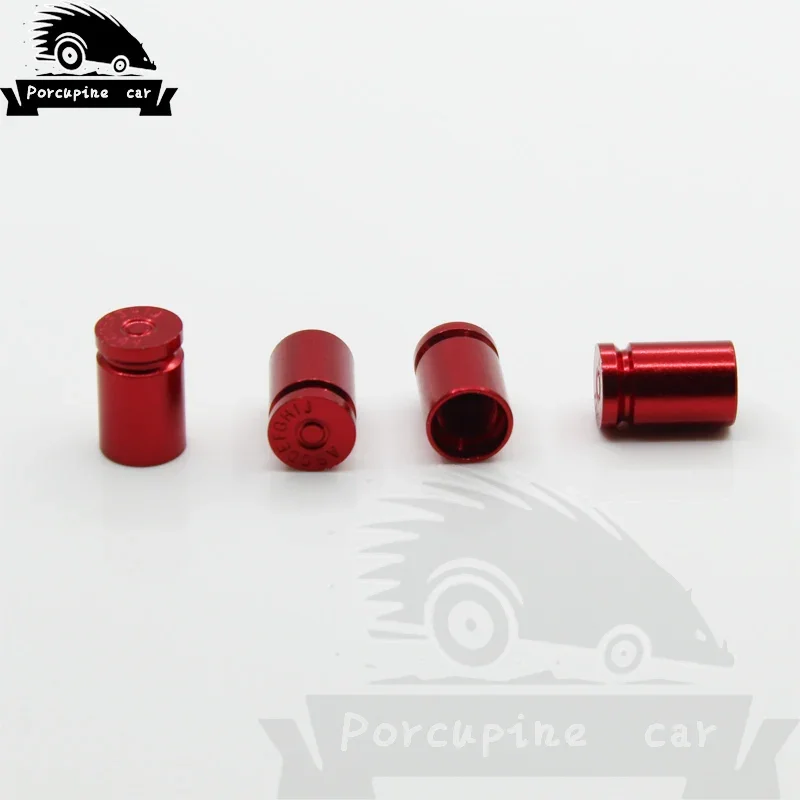 4 Pcs Bullet shell Rodas Jantes Stem Air Tires Caminhão Bicicleta Car Cover Tampas de válvula do pneu Tampas de poeira para BMW Mercedes Honda Mazda