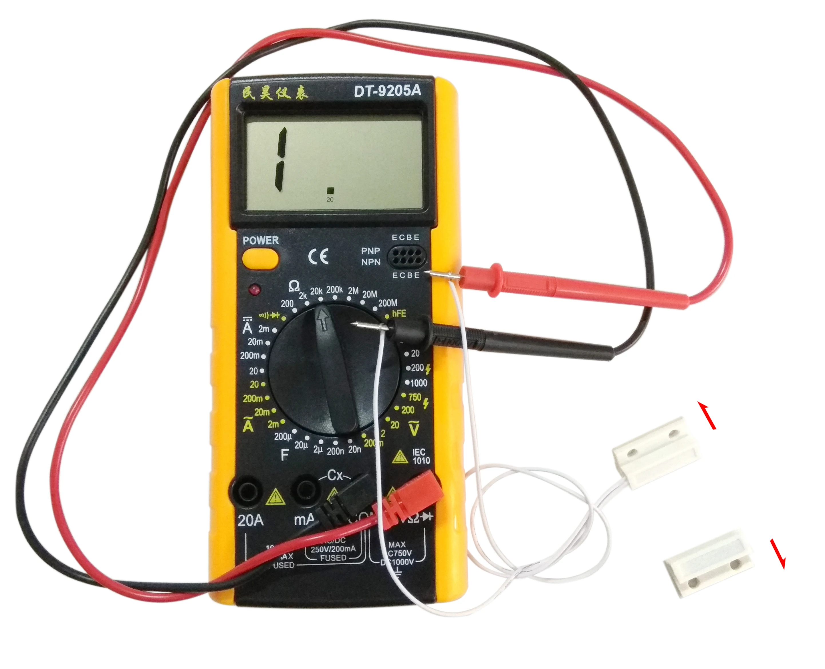 Wofea-sensor magnético de porta e janela, mc-38, com fio, para alarme doméstico, normalmente fechado, nc para sensor Juntos, 5 pcs