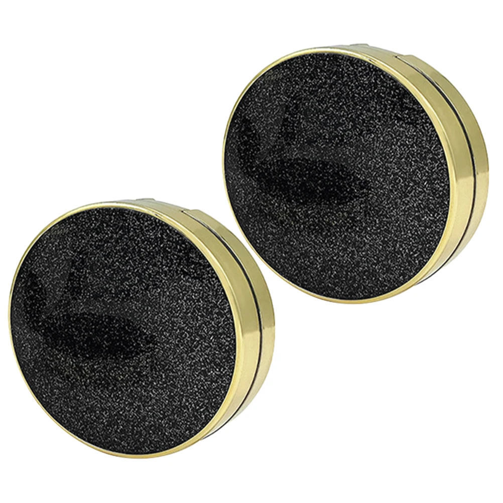 

2pcs Box Empty Refillable Powder Container Travel Loose Foundation Case Sponge Puff 15g Durable Lightweight