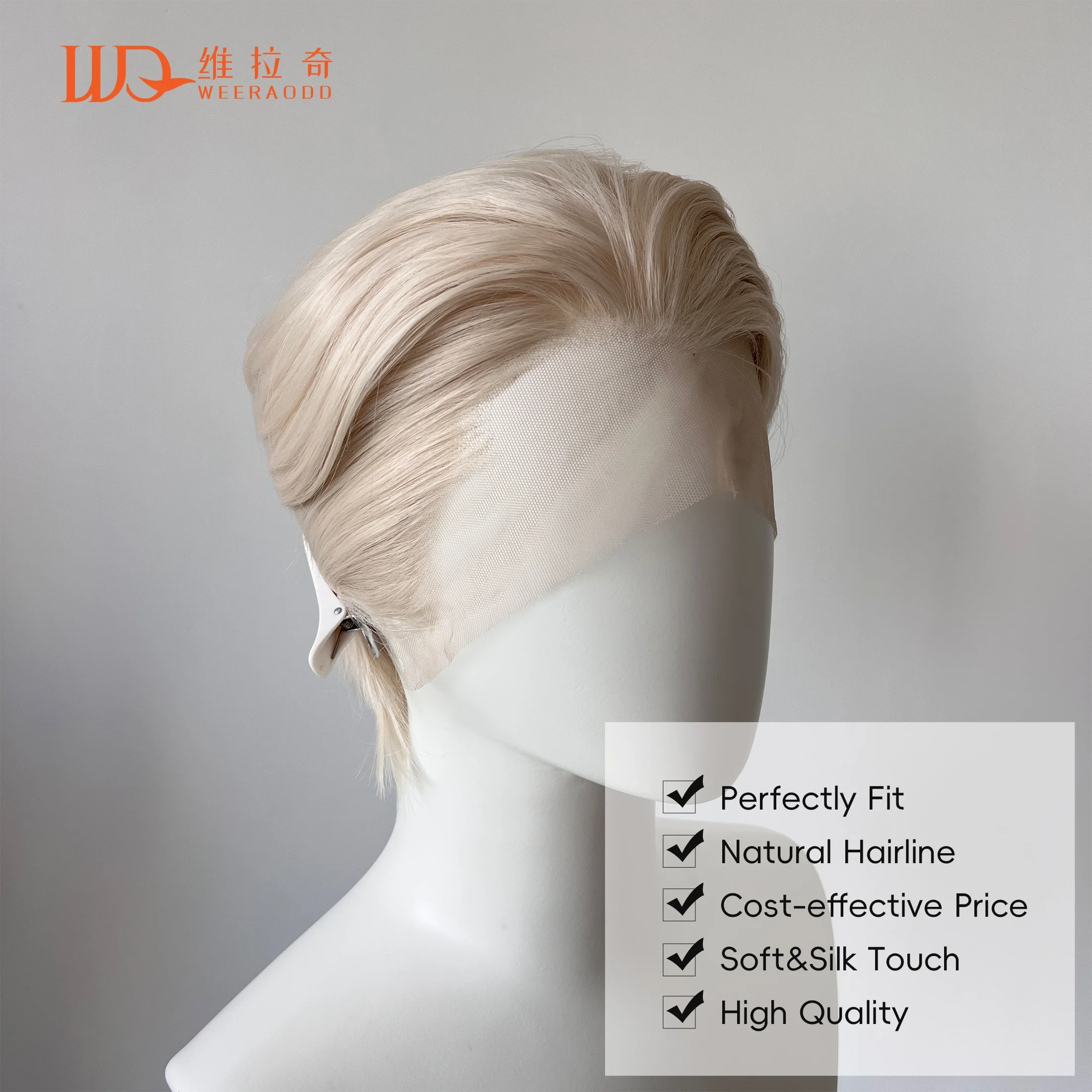 10-inch-platinum-blonde-widow's-peak-bob-wig-13x4-lace-front-glueless-synthetic-wig-natural-hairline-for-women-men-daily-cosplay