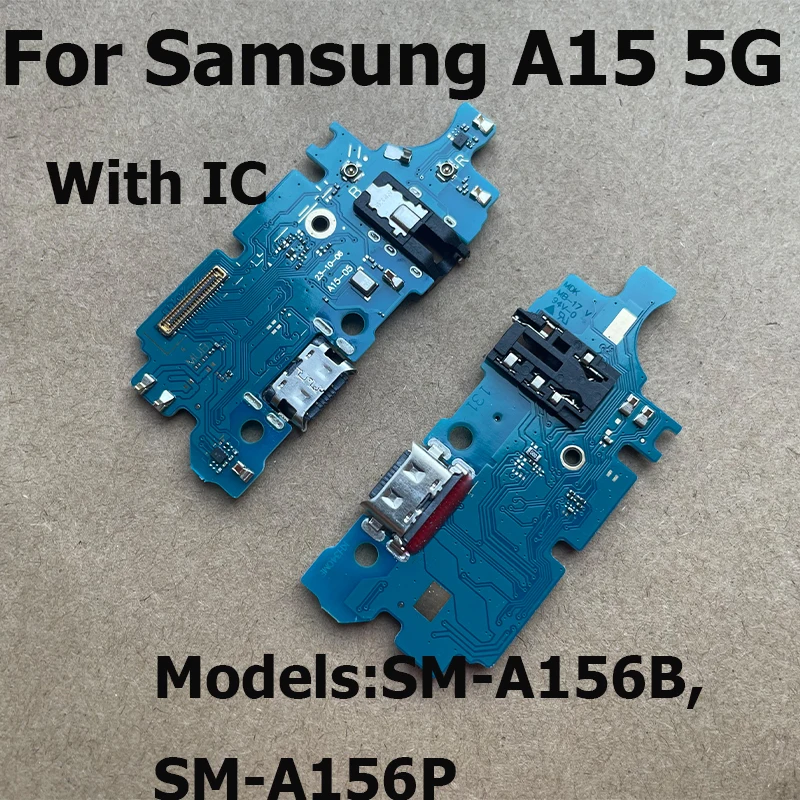 USB Port Connector Dock Charging Board Flex For Samsung Galaxy A15 4G 5G A155 A156