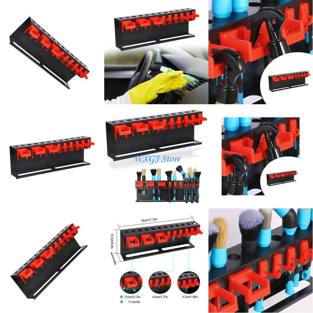 37JE Tool Organizers Mount For Vehicle Care Essential Keep Garage Wash Area Organized