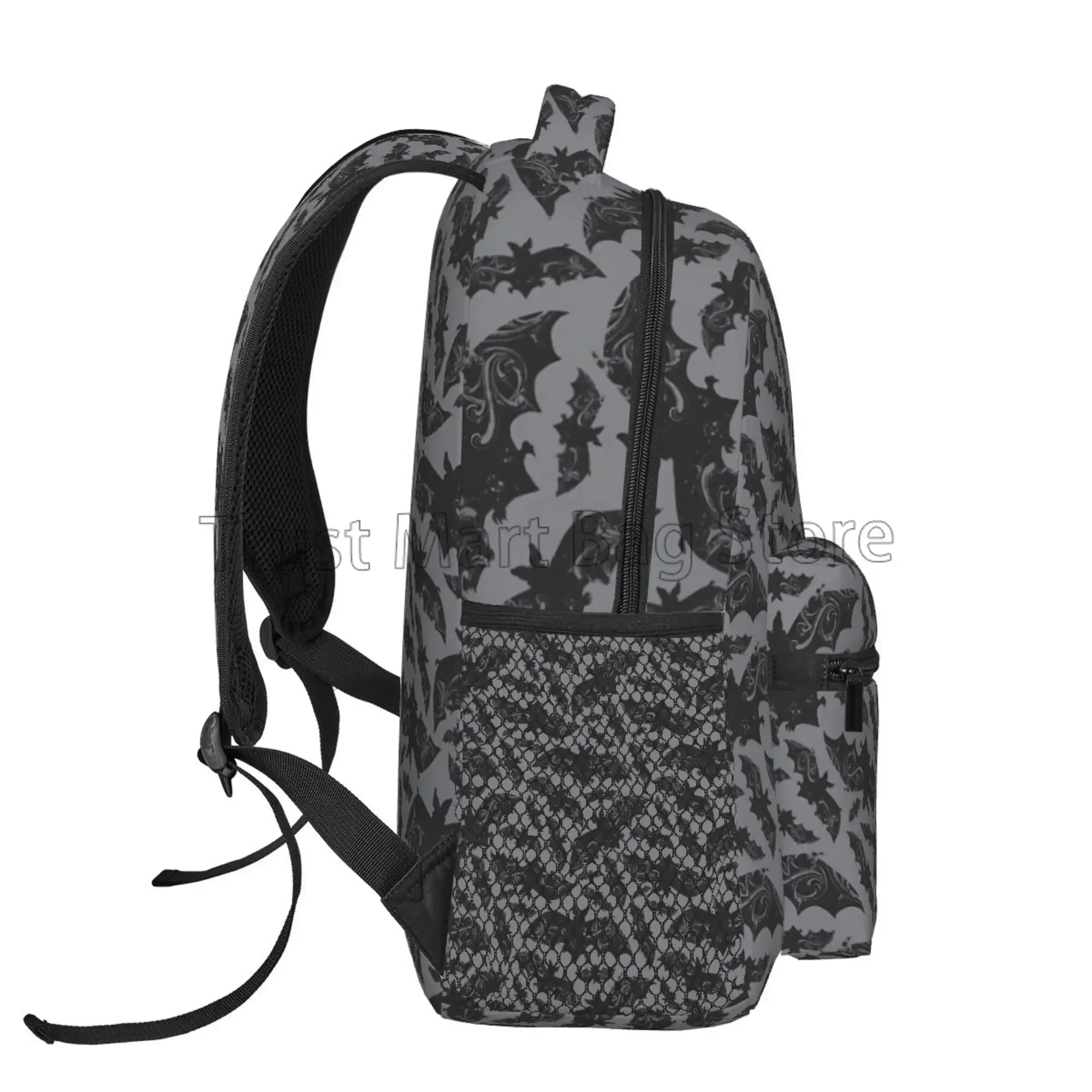 Halloween schwarze Fledermäuse Rucksäcke Laptop Schulbuch Tasche leichter Rucksack für Erwachsene Teenager Kinder reisen Wandern Camping Tages rucksack