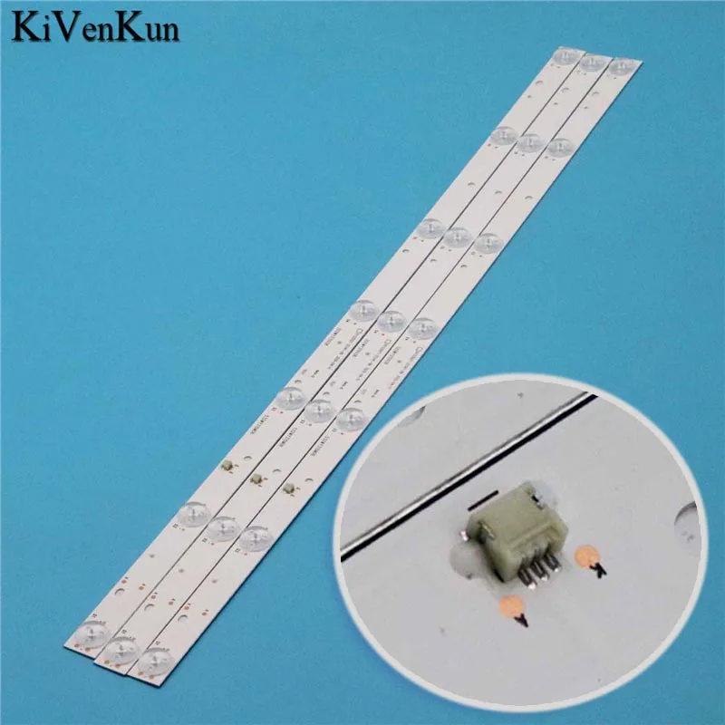 LED Backlight Strips For Polaroid PTV-3215iLED Bars OY32D07-ZC14F-06 303WY315038 532WY315M06 Kits Bands For Panda LE32D31S Tapes