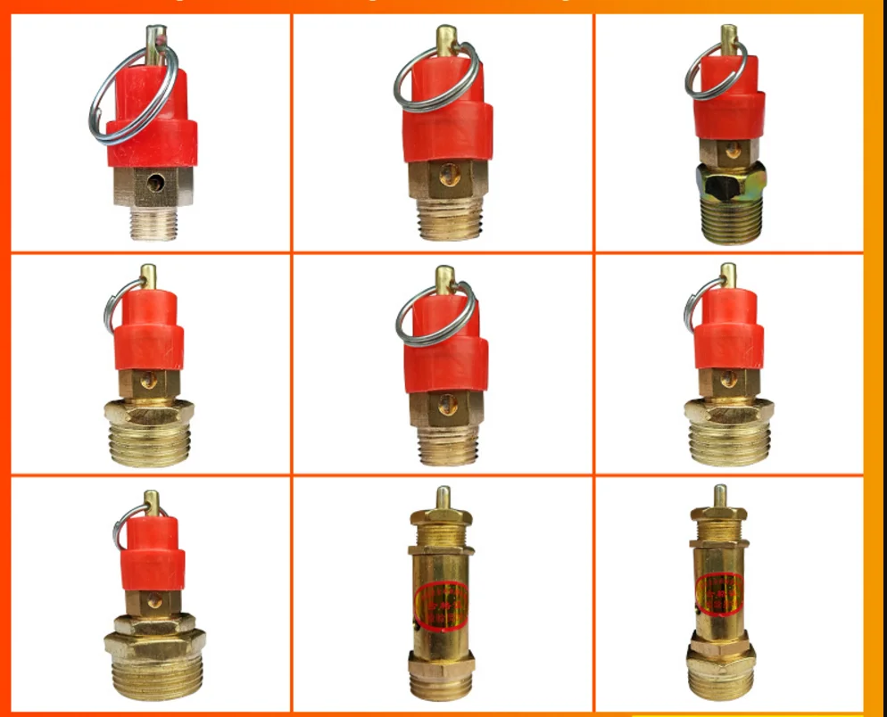 1Pc Air Compressor Safety Release Relief Valve Connector Air Gas Pressure Regulator 1KG 3KG 5KG 10KG 15KG 1/8