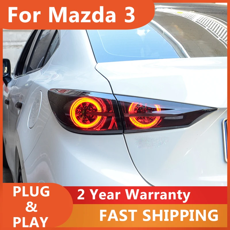 

Автомобильные фары для Mazda 3 Axela, задние фонари 2013-2016, Mazda3, задний фонарь хэтчбек, задний DRL, противотуманный тормоз, указатель поворота, задний ход
