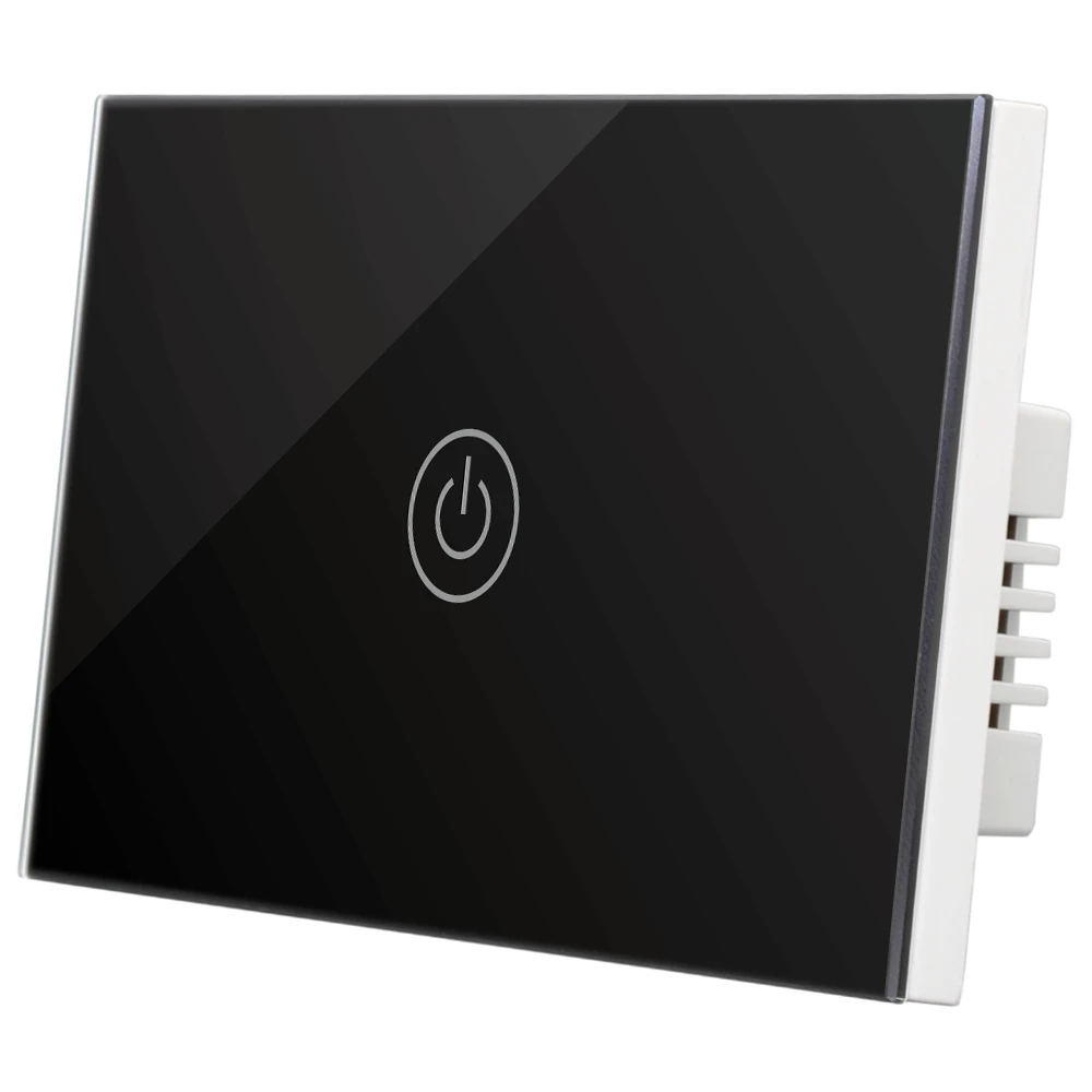 WiFi  1 Gang 30A Boiler/AC Switch with Neutral US Standard Smart Home Products with Tempered Glass Switch