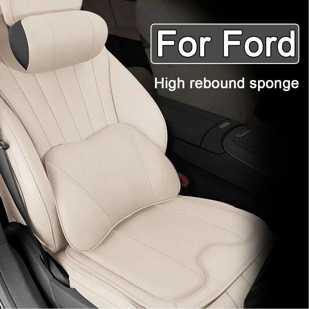 

Универсальная подушка для автомобильного сиденья, подушка для подголовника, чехлы для автомобильных сидений для Ford Focus 2 3 4 5 Mondeo MK2 MK3 MK4 MK7 Fiesta