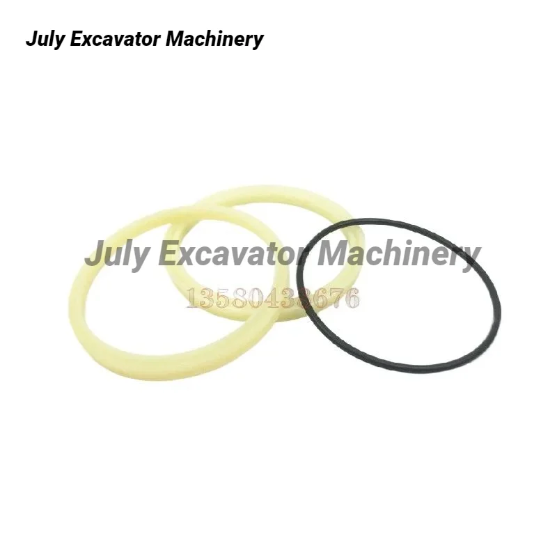 For XCMG XE55D 60D 65D 85D Chain Buckling Walking Tensioning Oil Cylinder Oil Seal Repair Excavator Accessories