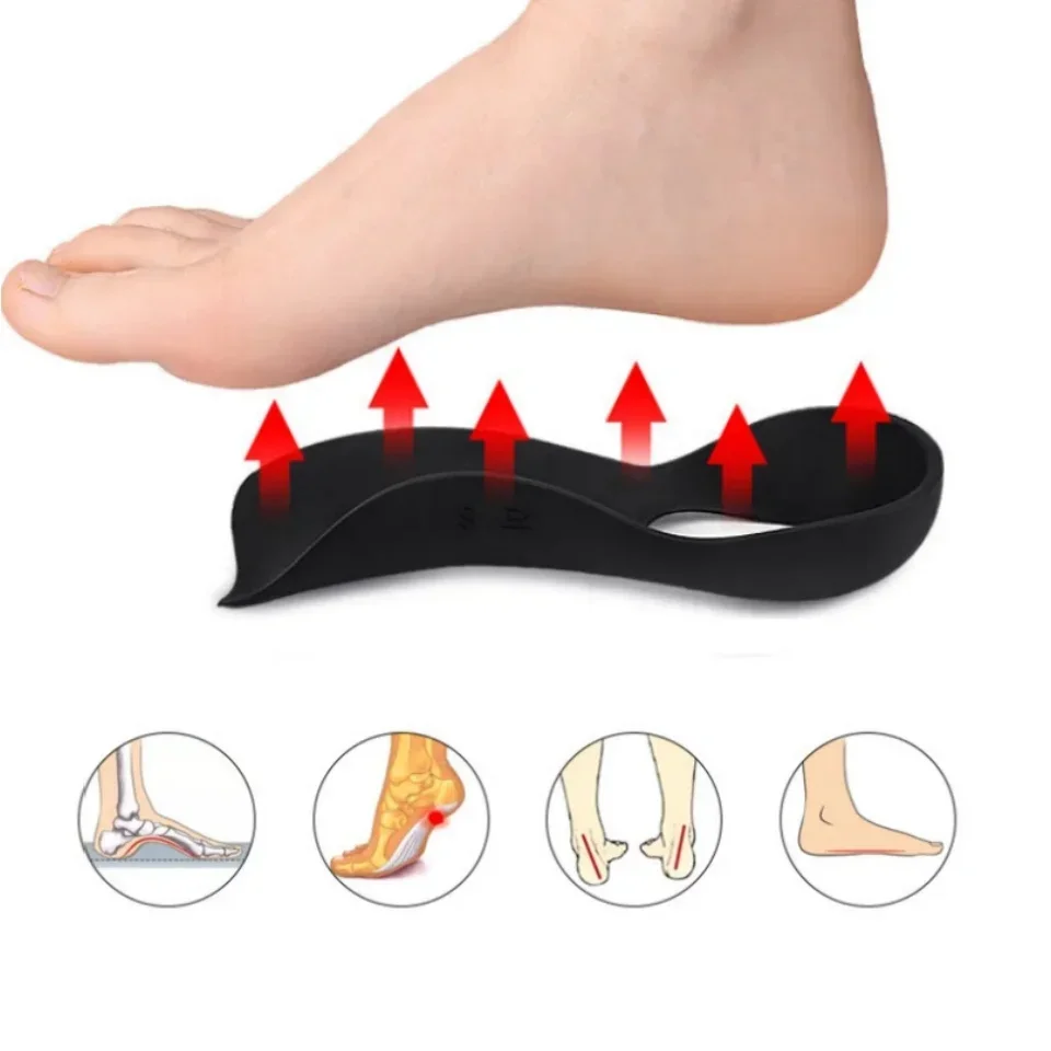 Flat Foot Insoles Arch Correction Foot Outside Inside Eight Flat xo Legs Plantar Correction Orthotic Flat Foot Heel Pads