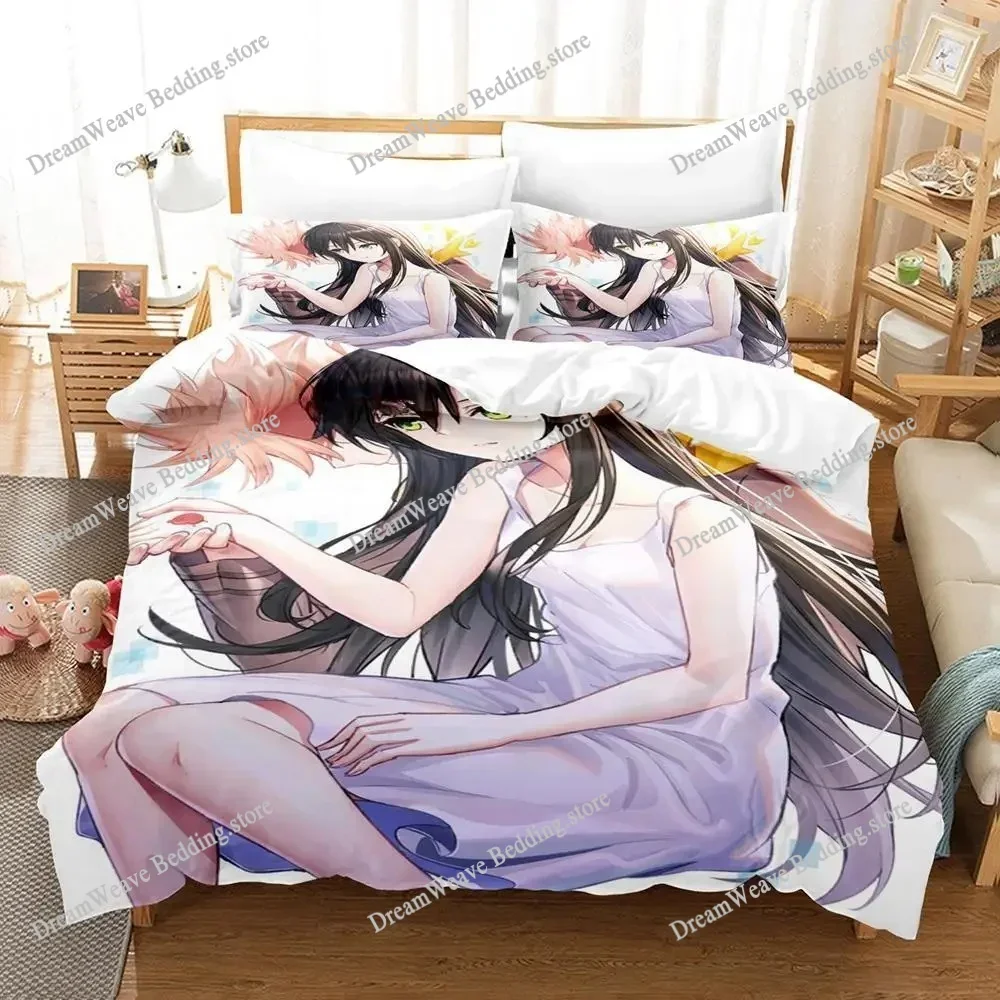 3D Printed Anime ID INVADED Bedding Set Boys Girls Twin Queen Size Duvet Cover Pillowcase Bed Kids Adult Home Textileextile96396