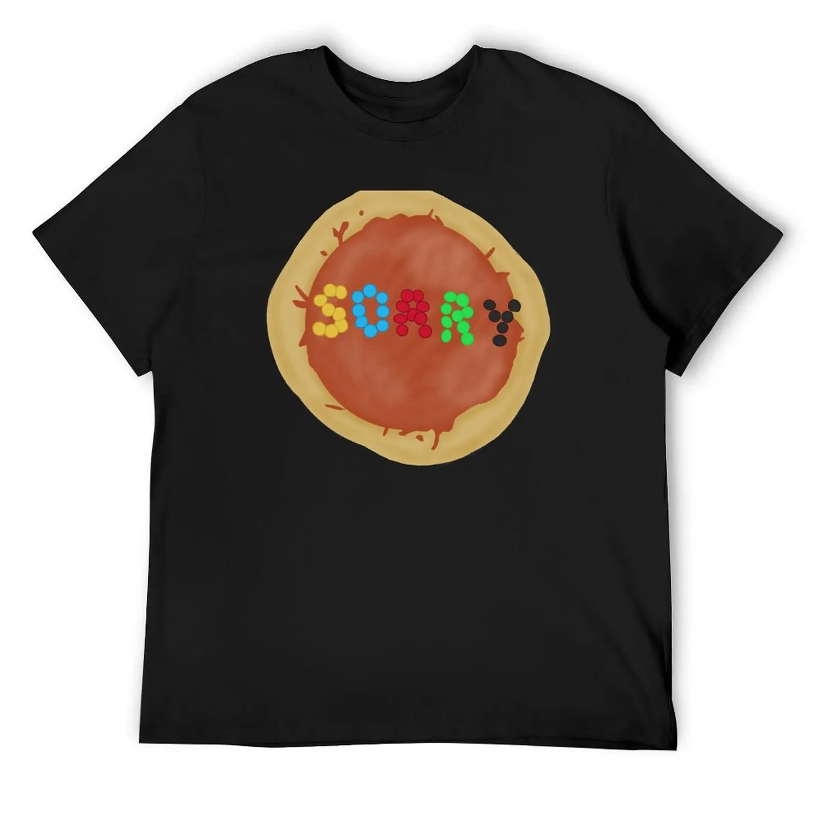 

Sorry pizza - Princess diaries T-Shirt oversized graphic tee basketball graphic tees t shirt men