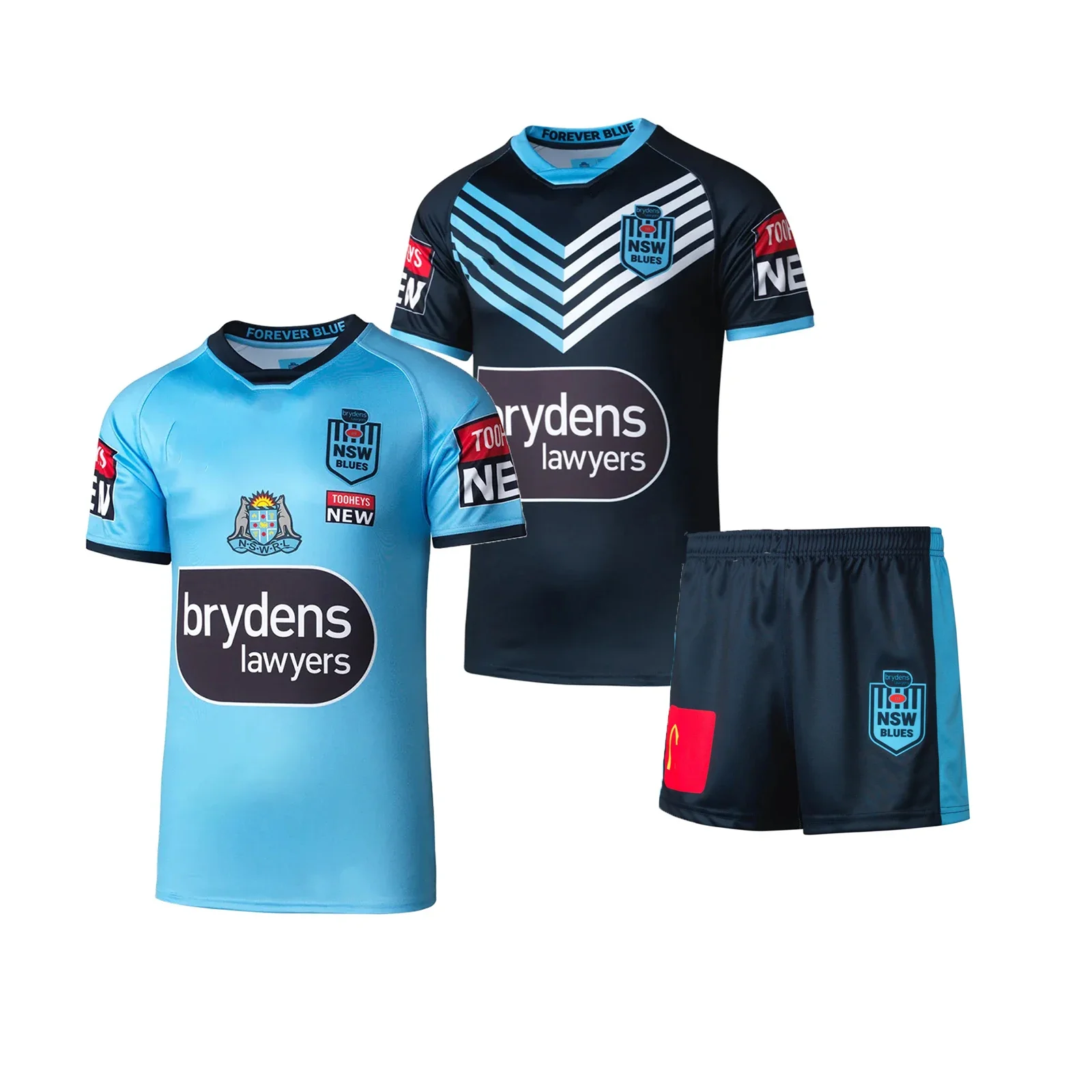 

2022 NSW BLUES STATE OF ORIGIN RUGBY JERSEY CAPTAINS RUN JERSEY SHORTS