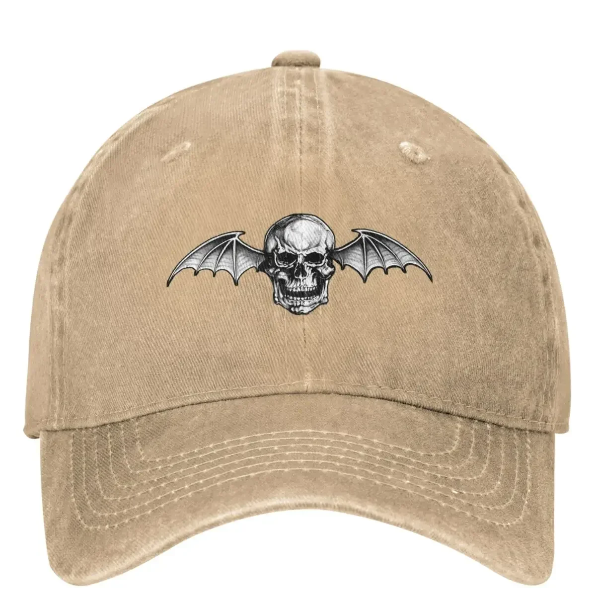 Skull Demon Avenged Sevenfold Band Baseball Cap Outdoor Sport Trucker Hat Summer Men Women Casual Sunshade Snapback Cap