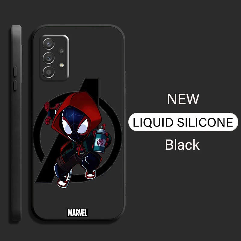 Coque de téléphone Avengers SpidSuffolk, étui mignon pour Samsung Galaxy A70, A51, A50, A42, A41, A35, A31, A20, A20S, A14, A12, A11, A10, A03, A02, A01 Core