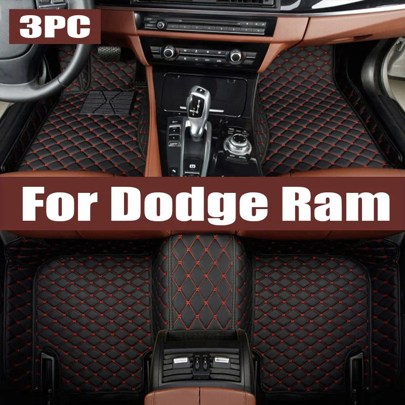 

For 2011-2020 Dodge Ram 1500 Laramie Longhor custom car All-Weather TPE Car Floor Mat Dodge RAM1500 Waterproof car floor mat