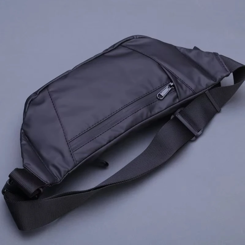 Riñonera impermeable para hombre, bolso cruzado para deportes al aire libre, informal, de viaje, a la moda