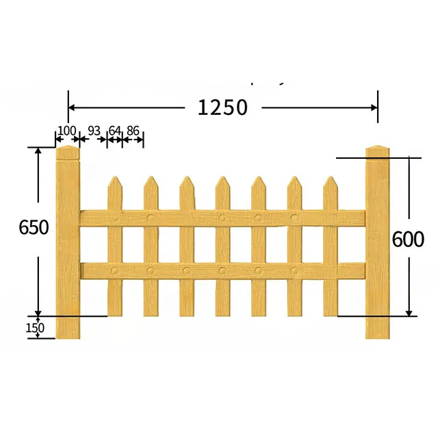 Reuse Pour Into Beton House Garden Ornament Plastic Formwork Mould Cement Concrete Balcony Fence Mold