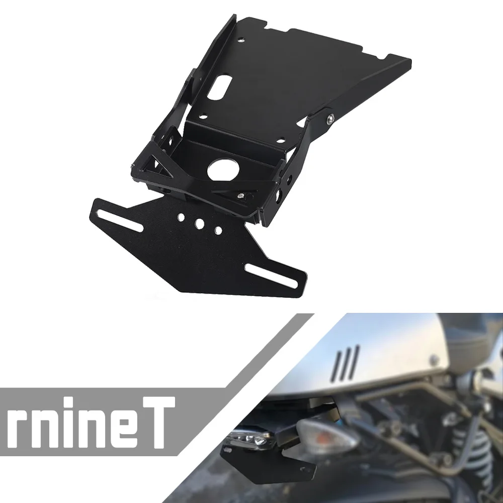 License Number Plate Holder Bracket Frame Motorcycle Accessories For BMW R NINE T RNINET 2022 2021 2020 2019 2018 2017 2016 2014