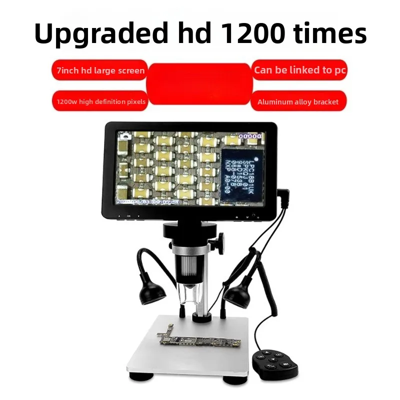 for Measurement 30 million electron microscope high definition digital industrial skin detection with screen