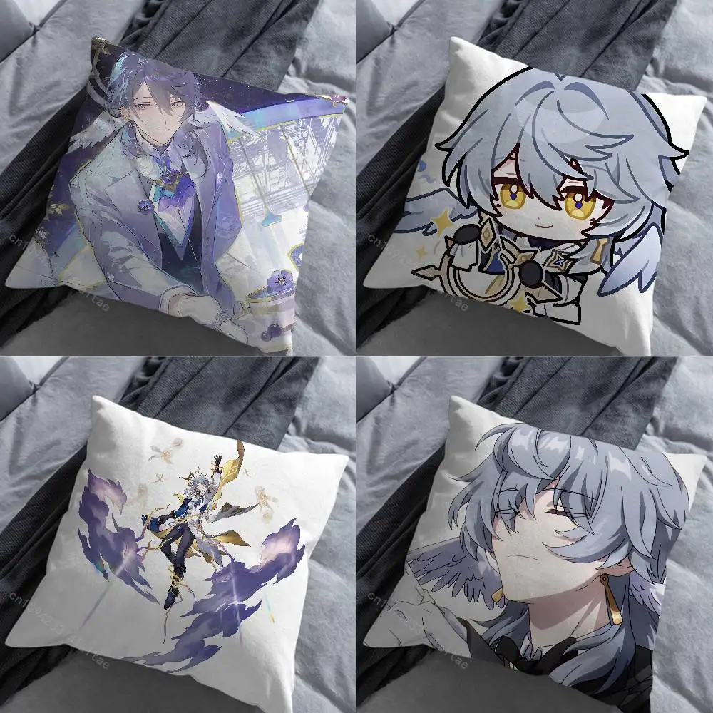 

H-Honkai Star Rail S-Sunday Pillowcase for Sofa Room Office Decor Printing Merchandise All-Match Cushion Cover