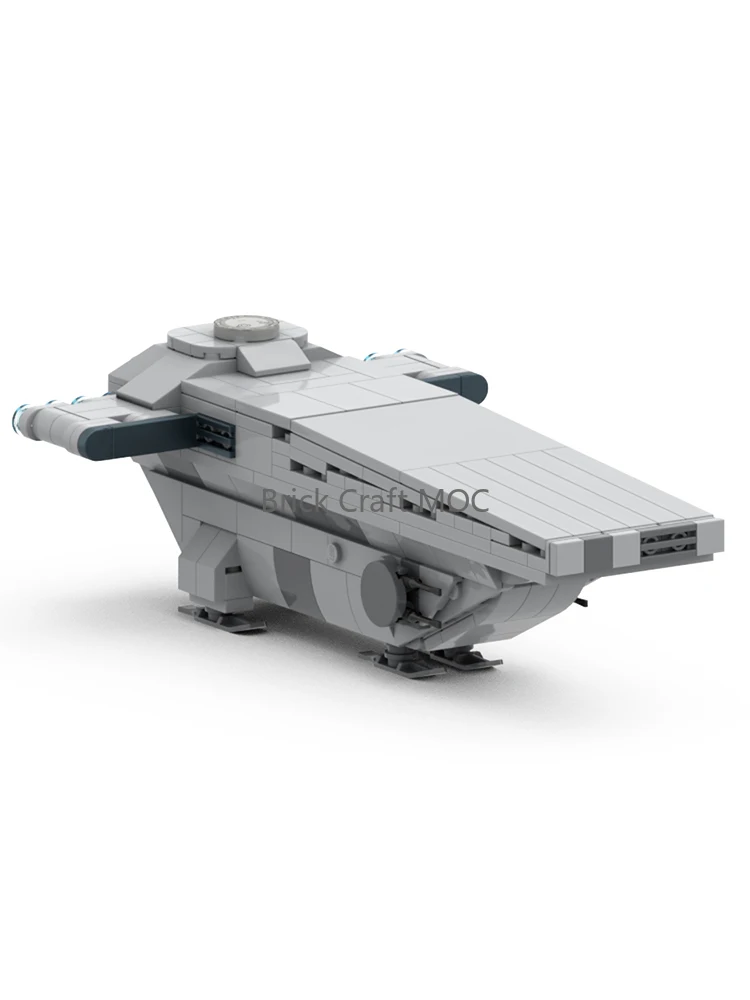 Set de Bloques de Construcción MOC Nave Espacial Imperial de Ciencia Ficción - Kit de Modelo de Nave Espacial Futurista para Entusiastas de la Ciencia Ficción
