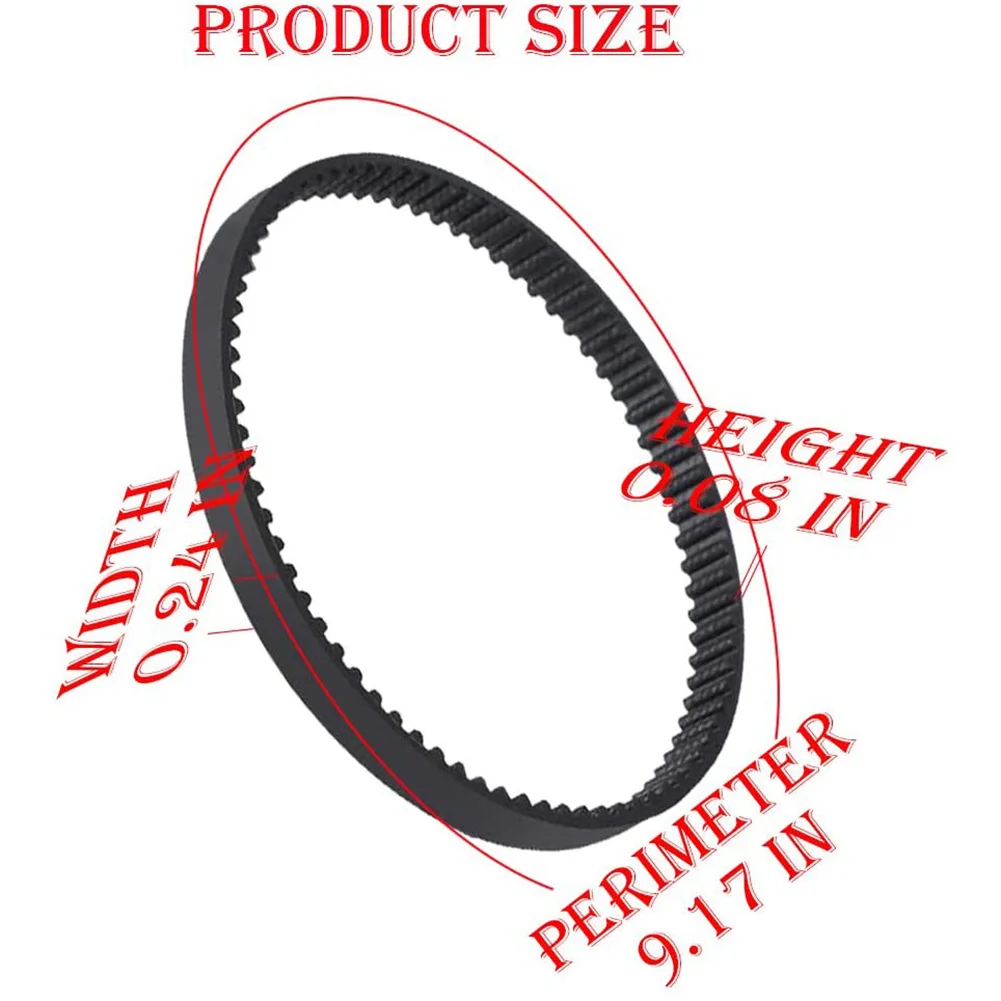 2 Pack Replacement Belts for Shark NV501, NV502, NV503, NV505, NV500W the Rotator Lift-Away Vacuum Parts