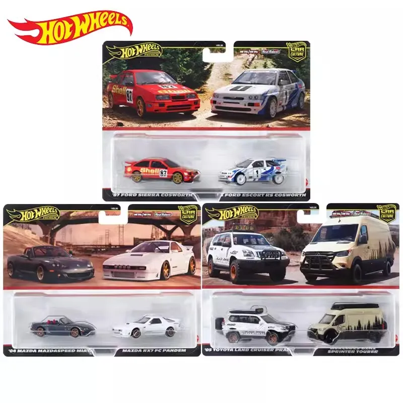 

Бесплатная доставка Hot Wheels Premium Car Culture 2-PACK Чехол L модель автомобилей под давлением 1:64 Hotwheels 1/64 Diecast Автомобильные Игрушки транспортные средства HBL96