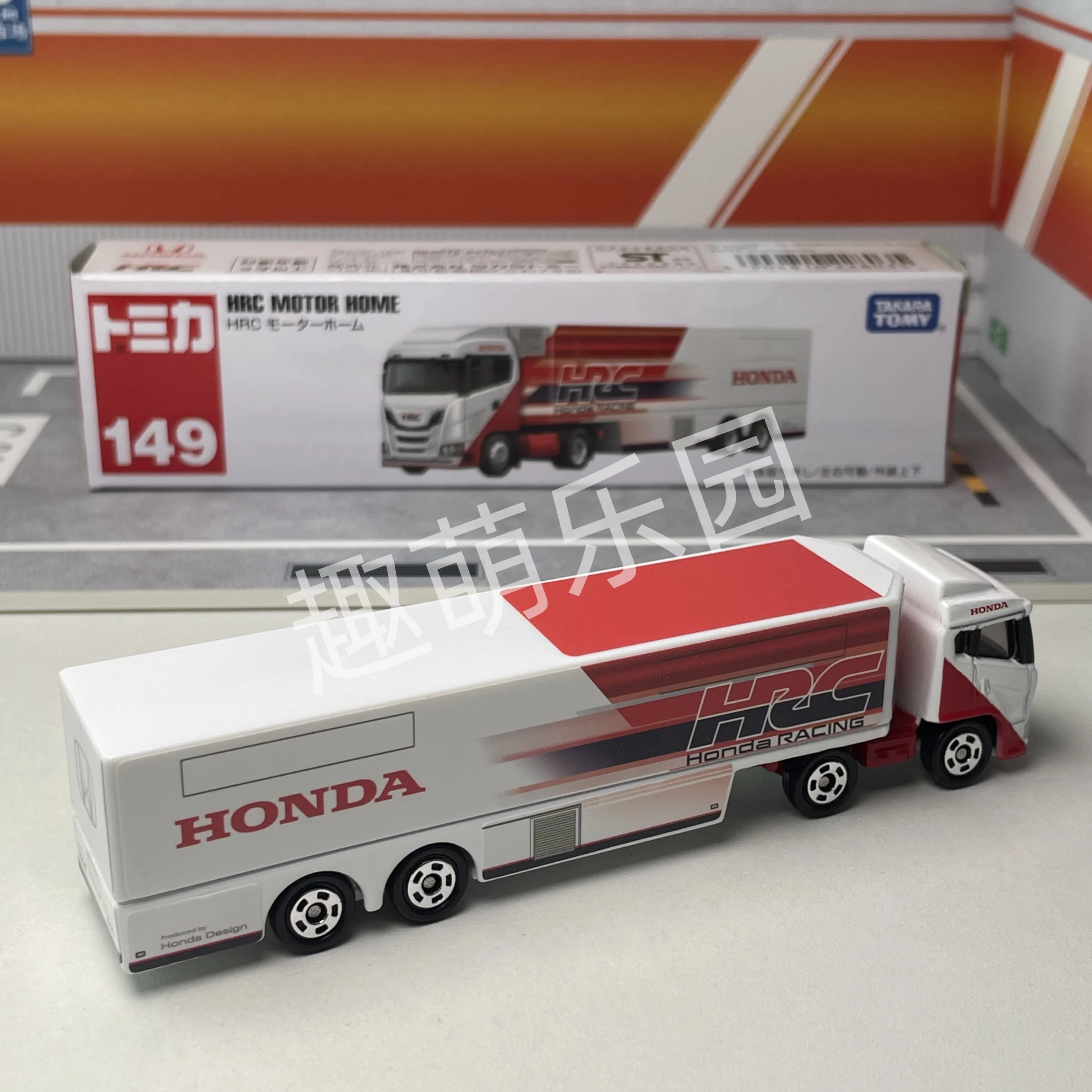TAKARA TOMY Tomica New NO.149 Honda RACING HRC Motor Home Car Alloy Toys Motor Vehicle Diecast Metal Model Gift for Children Boy
