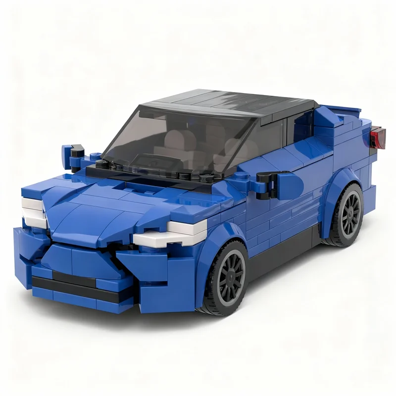 

346pcs MOC Tesla Model Y 8 Stud Wide City Champions Scale Building Blocks Construction Toys Christmas Gifts Brick Kids Education