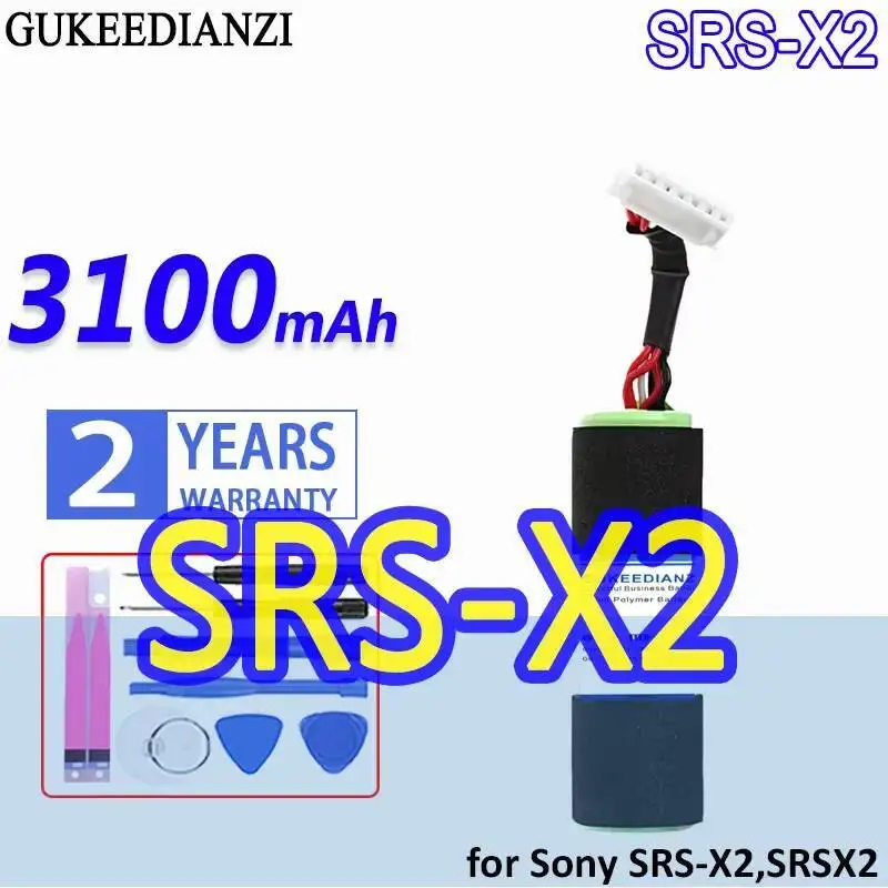 

Long-Lasting High-Efficiency 3100Mah Bluetooth Speaker Battery For Sony Srs-X2 SF-02 9-885-197-08
