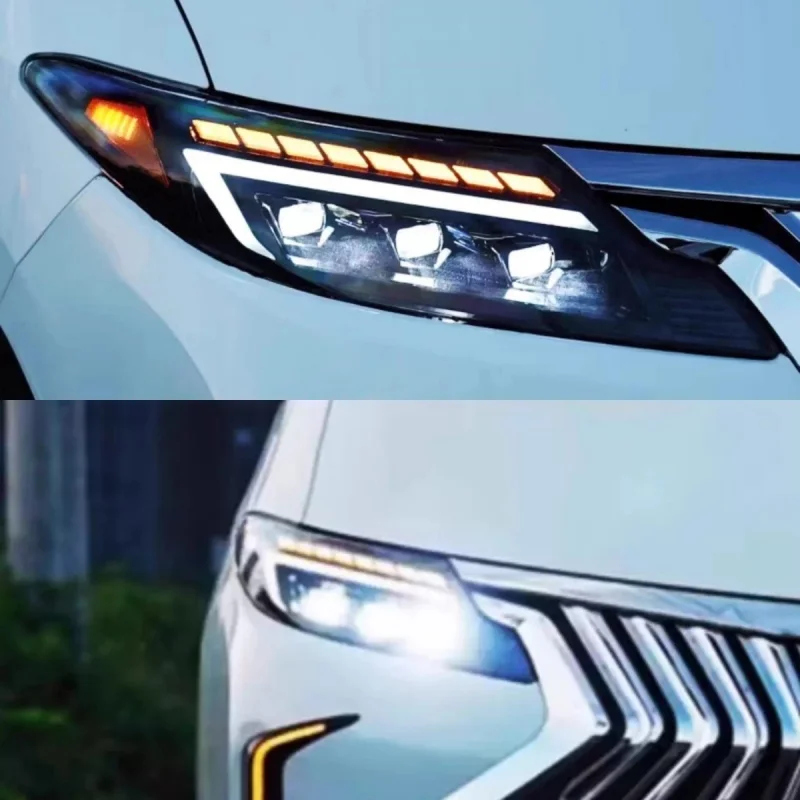 Led Headlight for Toyota Previa 2006-2012 convert front bumper lamp Daytime Running Light Turn signal auto accessories