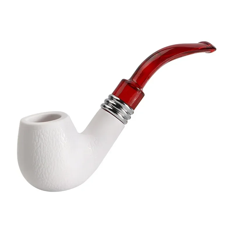 

High Quality Smoking Tobacco Pipe Cigar Sepiolite Pipes Best Gift for Friend