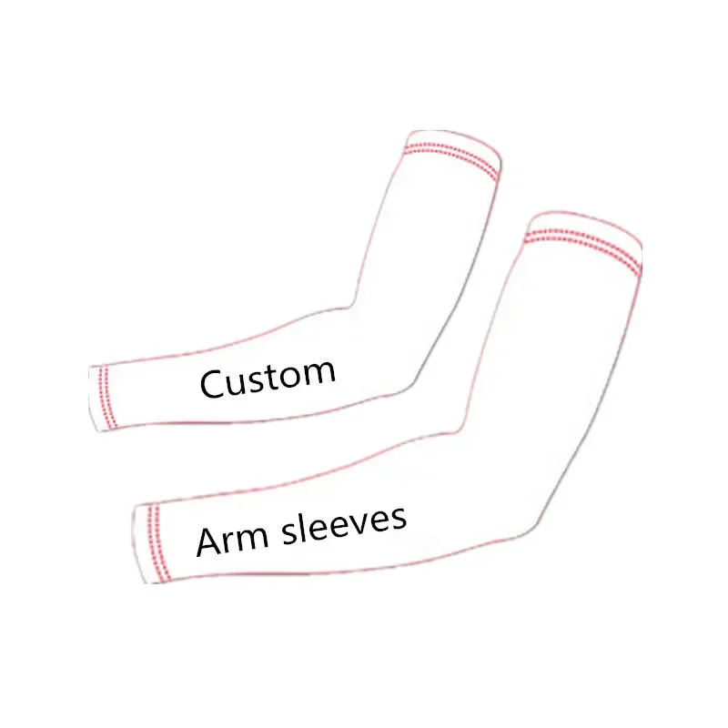 CUSTOMIZED One Pair Men's Cycling Arm Warmers Breathable Outdoor Sports MTB Bike Bicycle Armwarmers