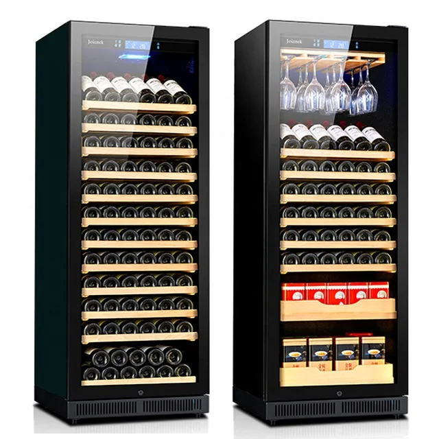 120 Various Bottle Built in  Wine Cooler Freestanding  Wine Refrigerator in Cabinet  with Smart Temperature Stabilize System