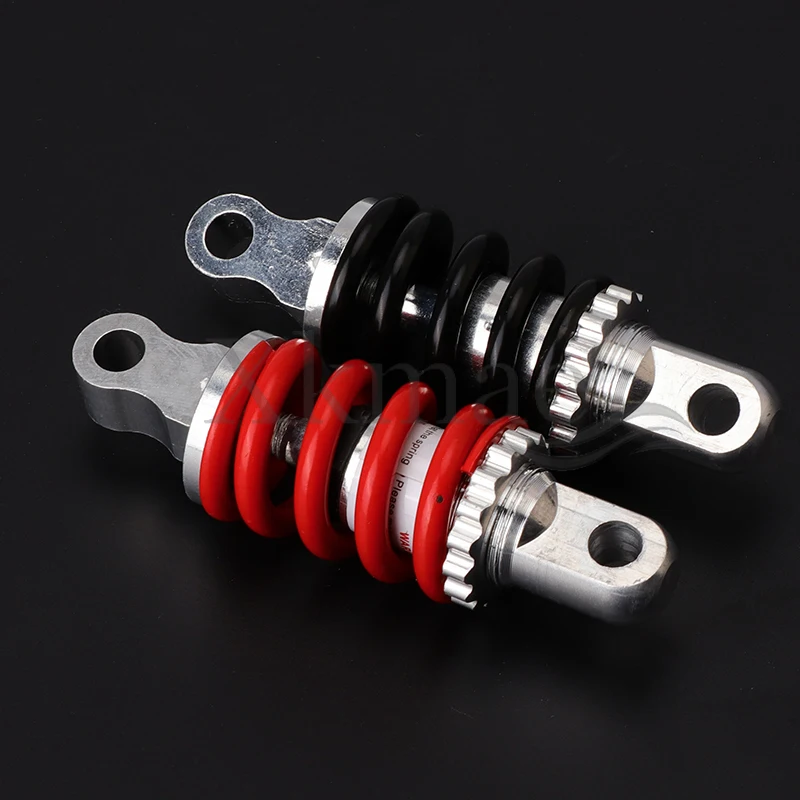 100/105/110mm rear suspension shock Adjustable Absorber Spring Shock for Electric Scooter Motorcycle Skate Accessories Universal