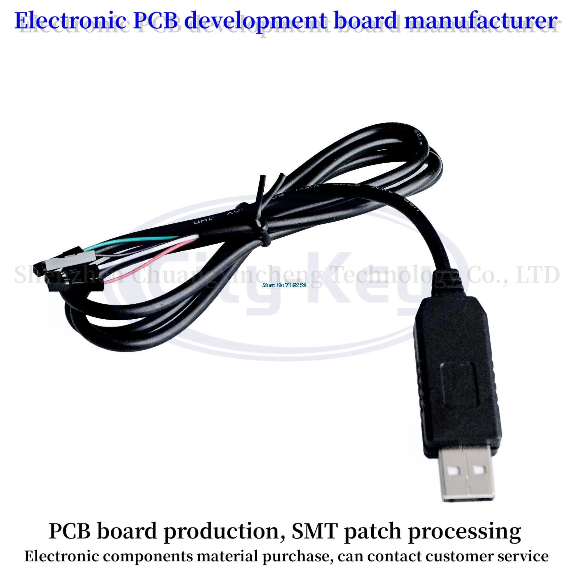 1PCS PL2303 PL2303HX USB to UART TTL Cable Module 4p 4 pin RS232 Converter