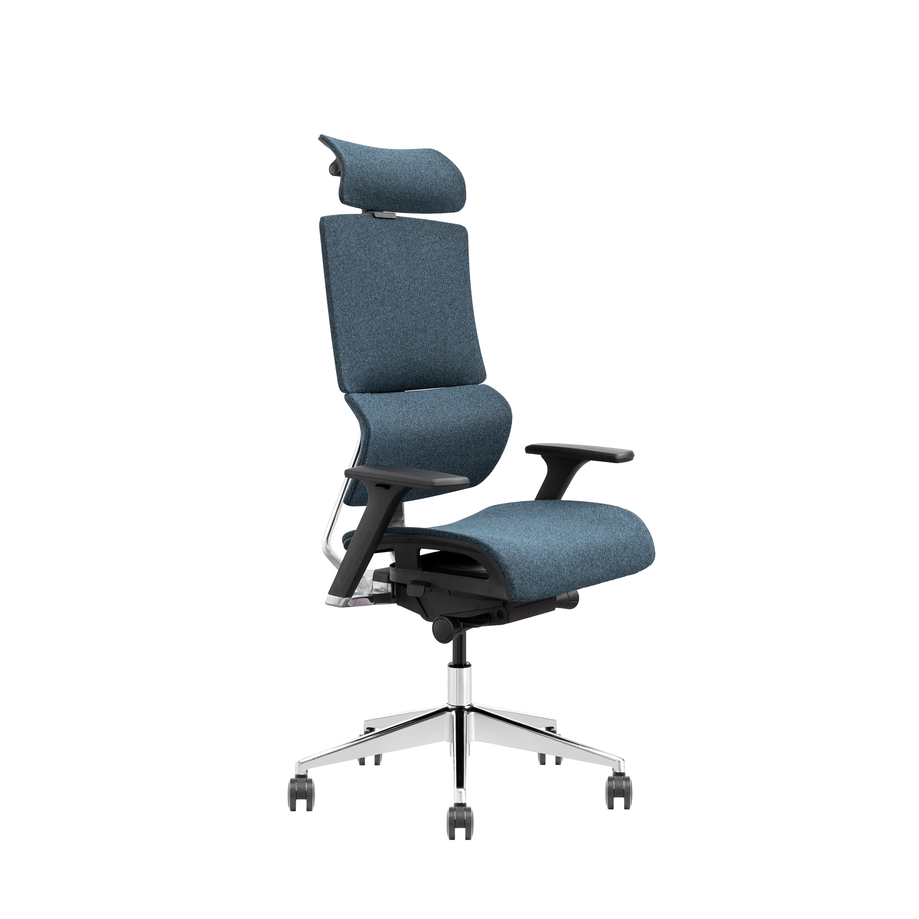Office Chairs For Staff, Ergonomic,Premium Modern Orthopedic Executive Office Chair Lumbar Support Adjustable Features Fabric Ba