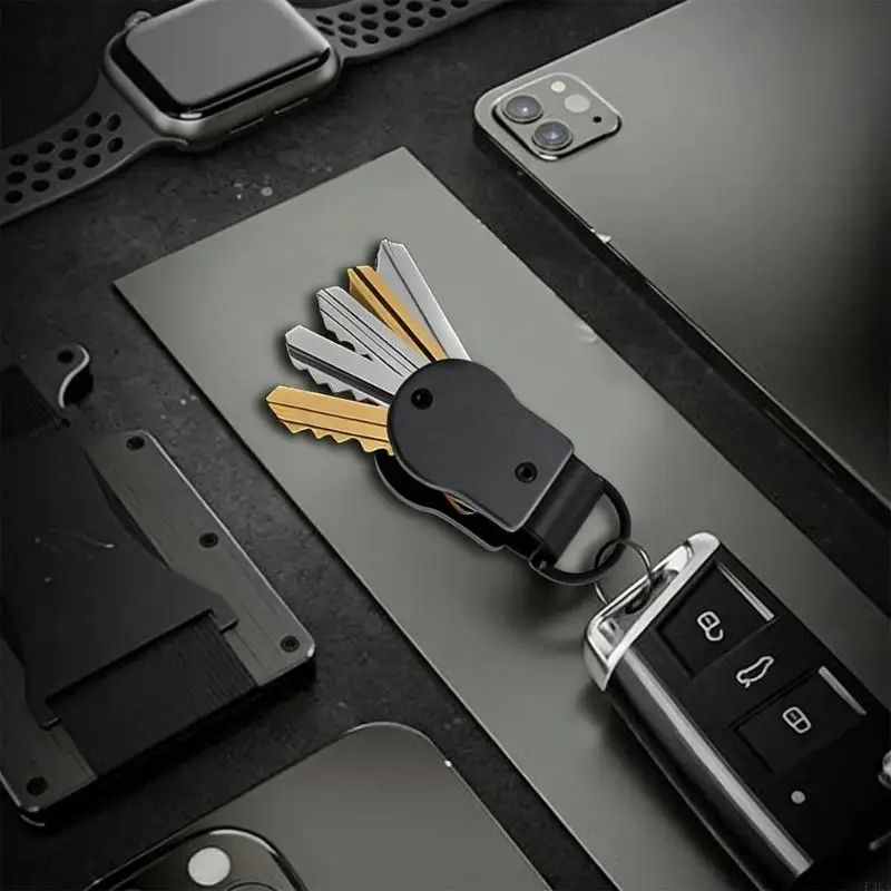 Portable Metal Keychain Rings For Keys Storage And Easy Carry In Multiple Color Motorcycle Holder Organizers